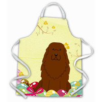 "Caroline's Treasures Easter Eggs Caucasian Shepherd Dog Apron, Large, Multicolor"