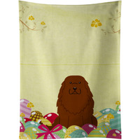 "Caroline's Treasures Easter Eggs Caucasian Shepherd Dog Kitchen Towel, Multicolor, 25"" x 15"""