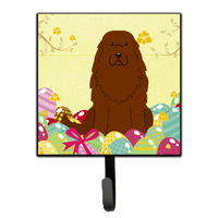 "Caroline's Treasures Easter Eggs Caucasian Shepherd Dog Wall Hook, Small, Multicolor"