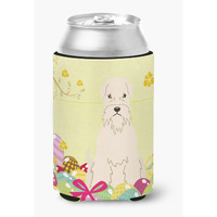 "Caroline's Treasures Easter Eggs Soft Coated Wheaten Terrier Can or Bottle Hugger, Can Hugger, Multicolor"