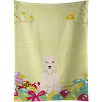 "Caroline's Treasures Easter Eggs Soft Coated Wheaten Terrier Kitchen Towel, Multicolor, 25"" x 15"""