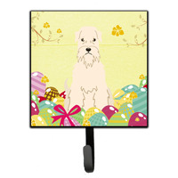"Caroline's Treasures Easter Eggs Soft Coated Wheaten Terrier Wall Hook, Small, Multicolor"