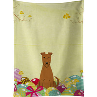 "Caroline's Treasures Easter Eggs Irish Terrier Kitchen Towel, Multicolor, 25"" x 15"""