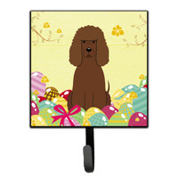 "Caroline's Treasures Easter Eggs Irish Water Spaniel Wall Hook, Small, Multicolor"