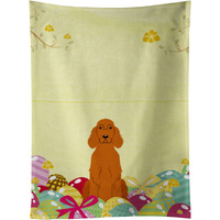 "Caroline's Treasures Easter Eggs Irish Setter Kitchen Towel, Multicolor, 25"" x 15"""