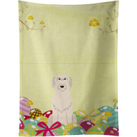 "Caroline's Treasures Easter Eggs Irish Wolfhound Kitchen Towel, Multicolor, 25"" x 15"""