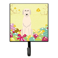 "Caroline's Treasures Easter Eggs Irish Wolfhound Wall Hook, Small, Multicolor"