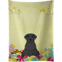 "Caroline's Treasures Easter Eggs Giant Schnauzer Kitchen Towel, Multicolor, 25"" x 15"""