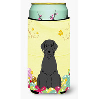 "Caroline's Treasures Easter Eggs Giant Schnauzer Tall Boy Beverage Insulator Hugger, Multicolor"