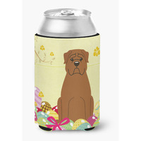 "Caroline's Treasures Easter Eggs Dogue De Bourdeaux Can or Bottle Hugger, Can Hugger, Multicolor"
