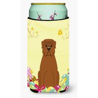 "Caroline's Treasures Easter Eggs Dogue De Bourdeaux Tall Boy Beverage Insulator Hugger, Multicolor"