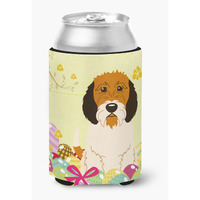 "Caroline's Treasures Easter Eggs Petit Basset Griffon Veenden Can or Bottle Hugger, Can Hugger, Multicolor"
