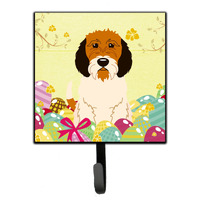 "Caroline's Treasures Easter Eggs Petit Basset Griffon Veenden Wall Hook, Small, Multicolor"