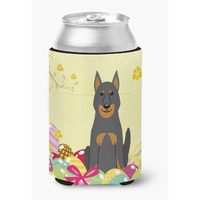 "Caroline's Treasures Easter Eggs Beauce Shepherd Dog Can or Bottle Hugger, Can Hugger, Multicolor"