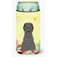 "Caroline's Treasures Easter Eggs Briard black Tall Boy Beverage Insulator Hugger, Multicolor"
