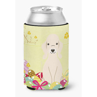 "Caroline's Treasures Easter Eggs Bedlington Terrier Sandy Can or Bottle Hugger, Can Hugger, Multicolor"