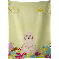 "Caroline's Treasures Easter Eggs Cocker Spaniel Buff Kitchen Towel, Multicolor, 25"" x 15"""
