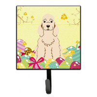"Caroline's Treasures Easter Eggs Cocker Spaniel Buff Wall Hook, Small, Multicolor"