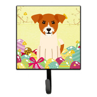 "Caroline's Treasures Easter Eggs Jack Russell Terrier Wall Hook, Small, Multicolor"