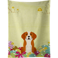 "Caroline's Treasures Easter Eggs English Foxhound Kitchen Towel, Multicolor, 25"" x 15"""