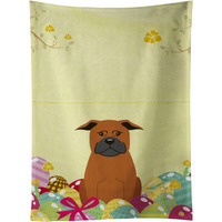 "Caroline's Treasures Easter Eggs Chinese Chongqing Dog Kitchen Towel, Multicolor, 25"" x 15"""