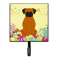 "Caroline's Treasures Easter Eggs Fawn Boxer Wall Hook, Small, Multicolor"