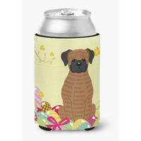 "Caroline's Treasures Easter Eggs Brindle Boxer Can or Bottle Hugger, Can Hugger, Multicolor"
