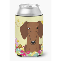 "Caroline's Treasures Easter Eggs Dachshund Red Brown Can or Bottle Hugger, Can Hugger, Multicolor"