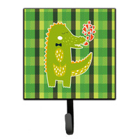 "Caroline's Treasures Alligator Love Wall Hook, Small, Multicolor"