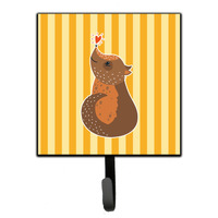 "Caroline's Treasures Opossum Love Wall Hook, Small, Multicolor"