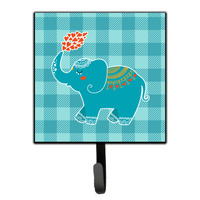 "Caroline's Treasures Elephant Love Wall Hook, Small, Multicolor"