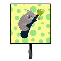 "Caroline's Treasures Koala Naptime Wall Hook, Small, Multicolor"