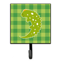 "Caroline's Treasures Lizard on Plaid Wall Hook, Small, Multicolor"