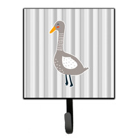 "Caroline's Treasures Grey Goose Wall Hook, Small, Multicolor"