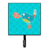 "Caroline's Treasures Birdy Love Wall Hook, Small, Multicolor"