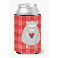"Caroline's Treasures Lamb love Can or Bottle Hugger, Can Hugger, Multicolor"