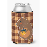 "Caroline's Treasures Suirrel with a Nut Can or Bottle Hugger, Can Hugger, Multicolor"