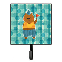 "Caroline's Treasures Celebration Bear Wall Hook, Small, Multicolor"