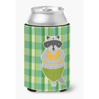 "Caroline's Treasures BB6774CC Raccoon Can or Bottle Hugger, Can Hugger, Multicolor"