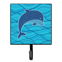 "Caroline's Treasures Dolphin Wall Hook, Small, Multicolor"