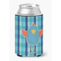"Caroline's Treasures Blue Chicken Can or Bottle Hugger, Can Hugger, Multicolor"