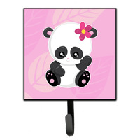 "Caroline's Treasures Hey Ya'll Panda Wall Hook, Small, Multicolor"