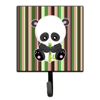 "Caroline's Treasures Bamboo Flute Panda Wall Hook, Small, Multicolor"
