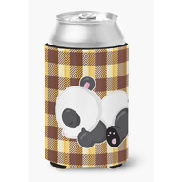 "Caroline's Treasures Panda Naptime Can or Bottle Hugger, Can Hugger, Multicolor"