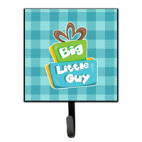 "Caroline's Treasures Boy Big Little Guy Wall Hook, Small, Multicolor"