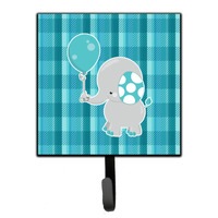 "Caroline's Treasures Elephant with Balloon Wall Hook, Small, Multicolor"