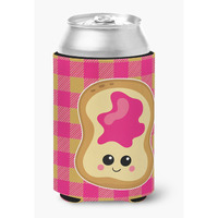 "Caroline's Treasures Jelly Toast Can or Bottle Hugger, Can Hugger, Multicolor"
