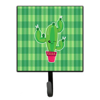"Caroline's Treasures Cactus Plaid Wall Hook, Small, Multicolor"