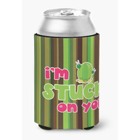 "Caroline's Treasures Cactus I'm Stuck on You Can or Bottle Hugger, Can Hugger, Multicolor"