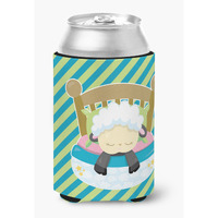 "Caroline's Treasures Sheep In Bed Can or Bottle Hugger, Can Hugger, Multicolor"